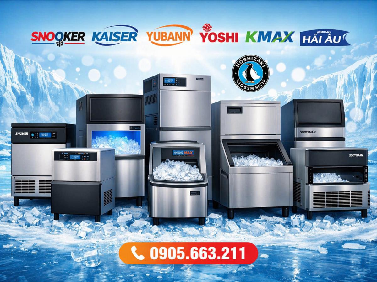 các hãng máy làm đá tại Đà Nẵng phổ biến hiện nay